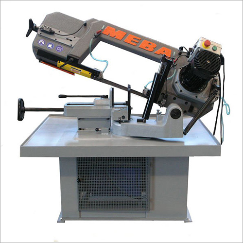 Mitre Cutting Bandsaw Machine - 230mm x 300mm Cutting Capacity, Semi-Automatic Operation, Industrial Painted Finish