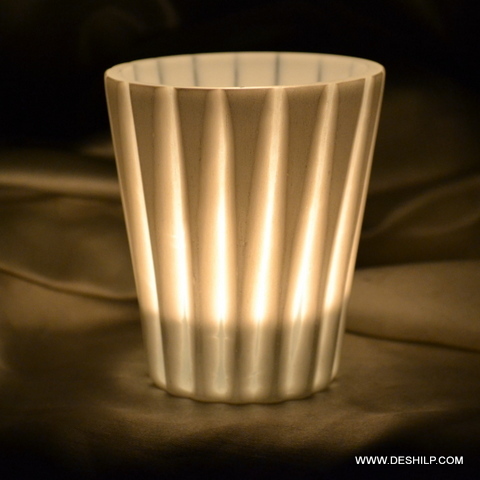 Glass Candle Holder