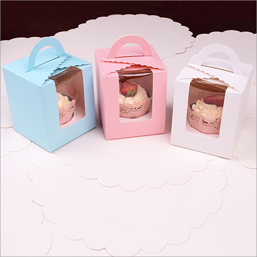 Pink Paper Cake Boxes