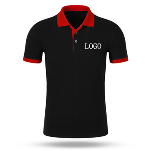 Customized Collar T-Shirts Printing Service By ARIHANT IMPEX