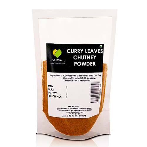 Curry Leaves Chutney Powder