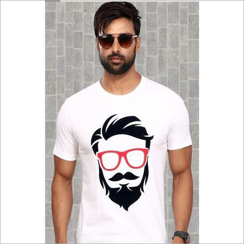 Available In All Color Mens Printed T-Shirt