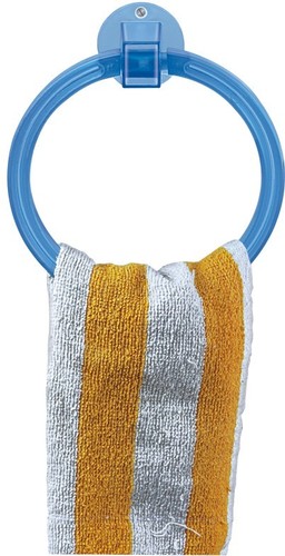 ABS Towel Ring - Unbreakable, Round Design | Durable ABS Material