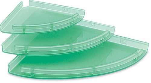PP Corner Shelf - Unbreakable ABS Material | Durable and Robust Design for Long-lasting Use