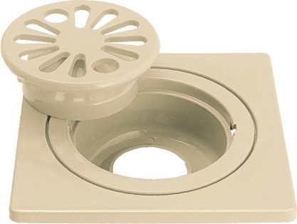 Super Floor Trap - Round Shape | Durable PP Plastic Design for Efficient Drainage and Reliable Performance
