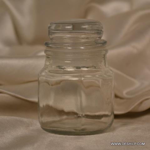 Clear Pickle Glass Jar For Kitchen