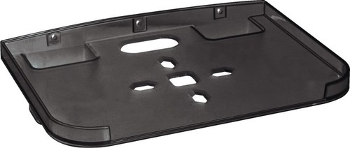 Set Top Box Twin - ABS Material, Clear and Black Finish, Rectangular Shape, Unbreakable Design for Secure Storage and Display