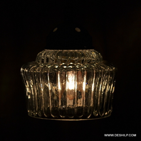 PrismTrail Cut Glass Hanging Light