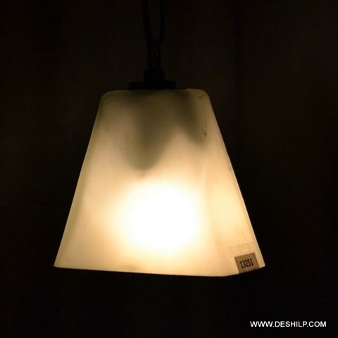 Frosted Glass Wall Hanging Lamp