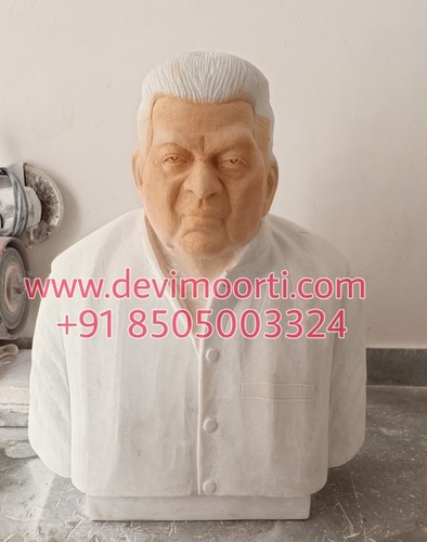 Marble Bust Human Statue