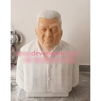 Marble Bust Human Statue - Height: 2 Foot (ft)