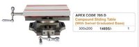 Apex Code 705d Compound Sliding Table - With Swivel Graduated Base - Color: Silver