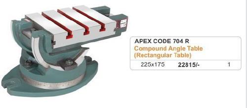 Compound Angle Table - Rectangular Table