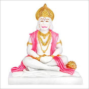 Indian Marble Shree Hanuman Statue
