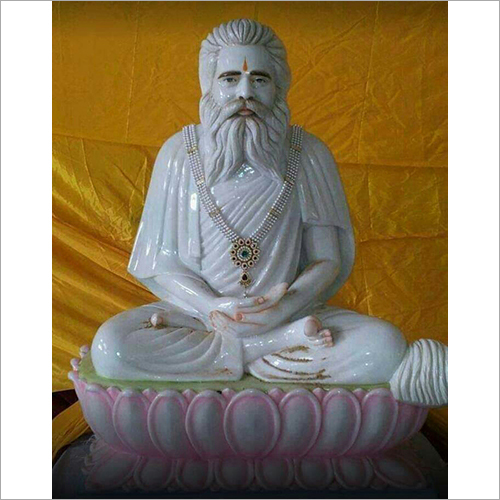 Indian White Marble God Statue