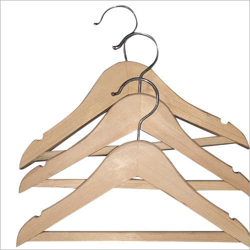 Light Brown Infant Non-Slip Wooden Hanger