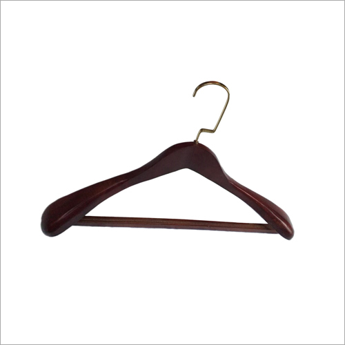 Brown Premium Solid Wooden Hanger