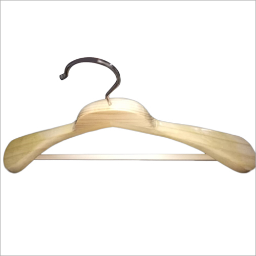 Light Brown Wooden Garment Hanger