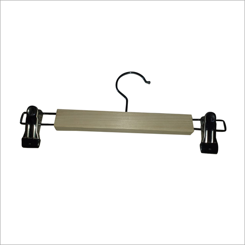 Garment Wooden Side Clip Hanger