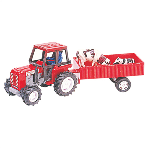 Plastic Farm Tractor Toy