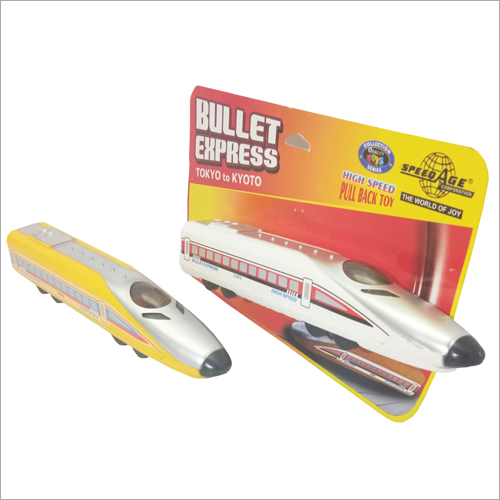 Multiple Color Available Plastic Bullet Train Toy
