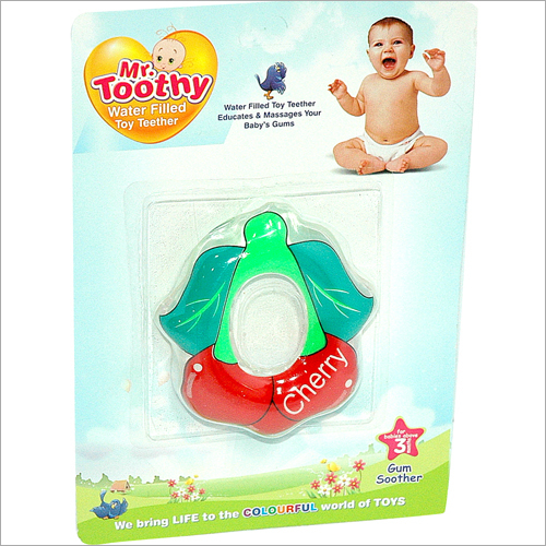 PVC Water Filled Cherry Shape Teether