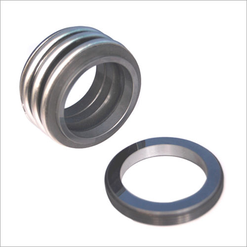 Rubber Bellow Unbalanced Seal - Rubber Material, Round Shape | Ideal for Water Pumps, High-Speed Distortion Removal, Uniform Pressure Control
