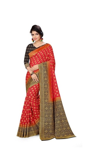 4 Ladies Designer Silk Sarees