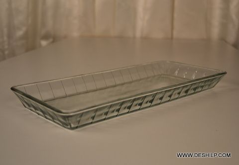 Antique Pure Glass Plate