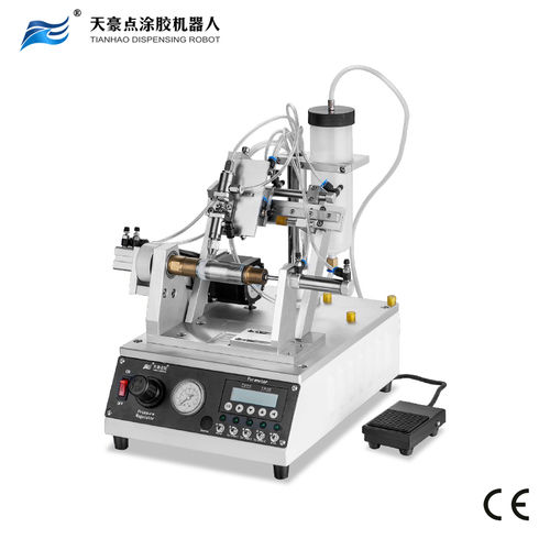 As Picture Speaker Coating Glue Rotary Table Dispenser For Dispensing