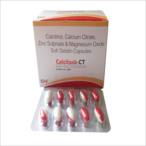 Calcitriol Calcium Citrate Zinc Sulphate And Magnesium Oxide Soft Gelatin Capsules