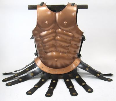 Muscle Armor Cuirass Bronze Color