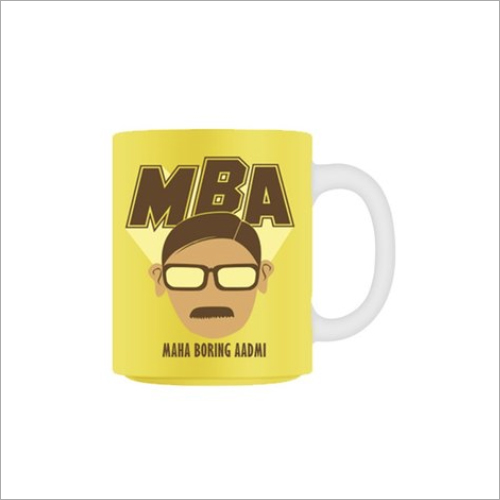 Yellow Mba Coffee Mug