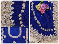Embroidery Silk Saree