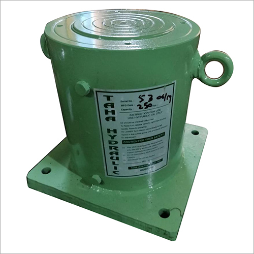 Taha Hydraulic Press Jack - High Steel, 320 MM Height | Green, 5 to 1500 Ton Capacity, Durable Design