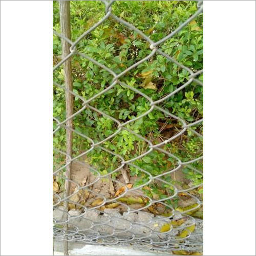 Galvanized Steel Chain Link Fence - Customized Hole Shape, Metal Steel Material | Impact Resistant, Low Maintenance, Heavy Duty Industrial Application