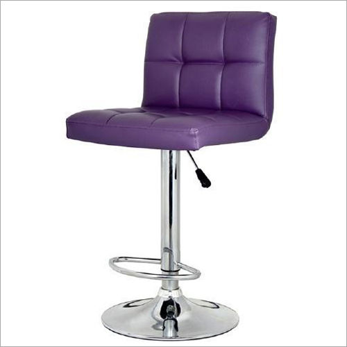 Purple Armless Bar Chair