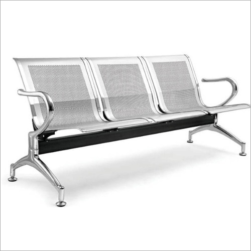Silver Ss Office Waiting Chair