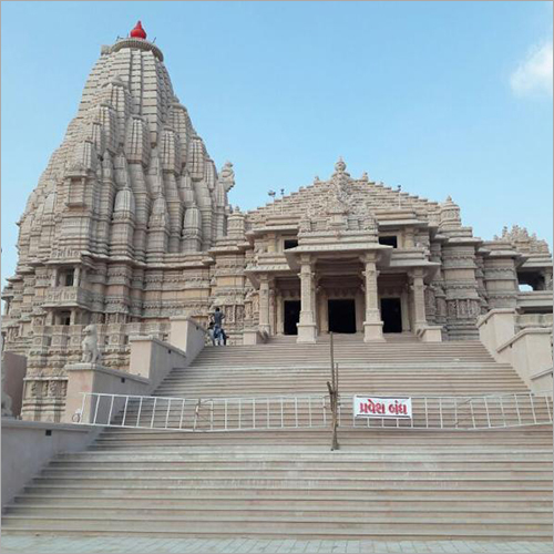 Sandstone Temple Projects - Sandstone, Variable Dimensions, Beige | Intricate Detail, Durable Material, Architectural Design