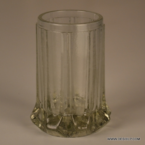 Medium Shape Glass Candle Holder
