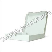 White Pizza Packaging Corrugated Box