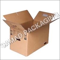 Brown Printed Corrugated Box