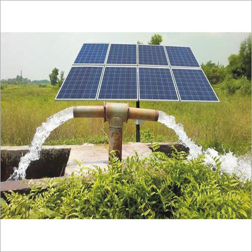 Agriculture Solar Water Pump - Aluminium, Customized Size, Black Color | Max Voltage 220-415V, Power 220-440W, Manual Switch, 5 Year Warranty
