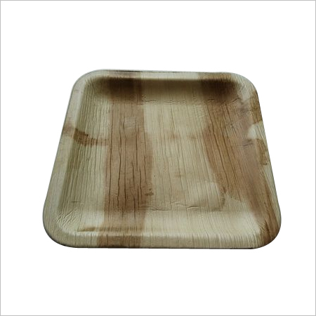 Areca Leaf Plate / Square / 8 inch Shallow