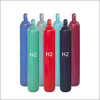 Hydrogen Gas Cylinder - Stainless Steel, 1325mm Height, 110mm Diameter, 10-40l Capacity, 40-80 Bar Pressure | 99.5% Purity, Industrial Chemical Application