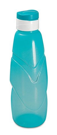 Fridge Water Bottle - Transparent Plastic, Multi-color Design | Rigid Structure With Injection Molding Technology