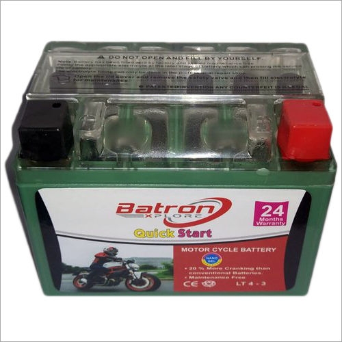 4 LB Gel Maintenance Free Battery