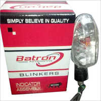 Acrylic Quality Abs Motorcycle Indicator - Abs Material, Fluorescent Lighting, Orange Color | Easy To Fit, Maintenance Free, Compatible With All Motorcycles