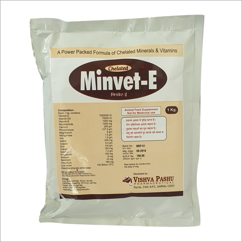 1 Kg Chelated Minerals and Vitamins
