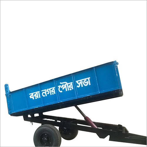 Open Hydraulic Garbage Dumper Trailer